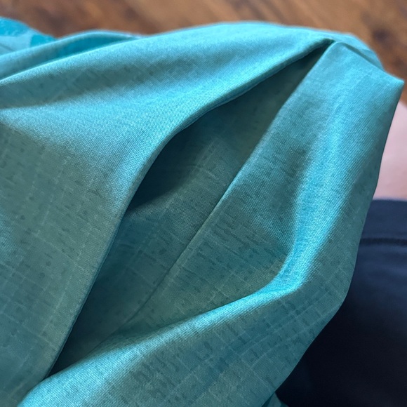 Unique Vintage Teal Circle Skirt with Retro Cat Print - Picture 9 of 10